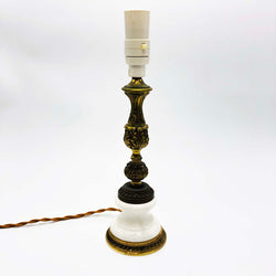 Gold & Marble Vintage Table Lamp