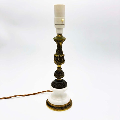 Gold & Marble Vintage Table Lamp