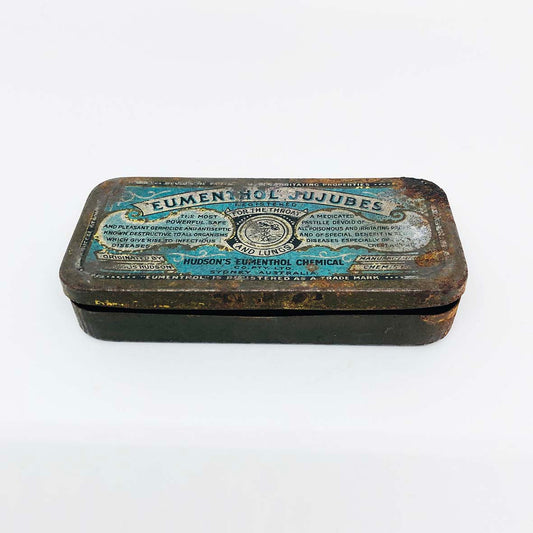 Vintage Hudson's Eumenthol JuJubes Tin