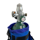 Oxygen Tank in Blue Cover