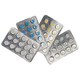 Blister Packs containing a range of 15 Placebo Pills