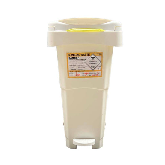 White Clinical Waste Disposal Bin