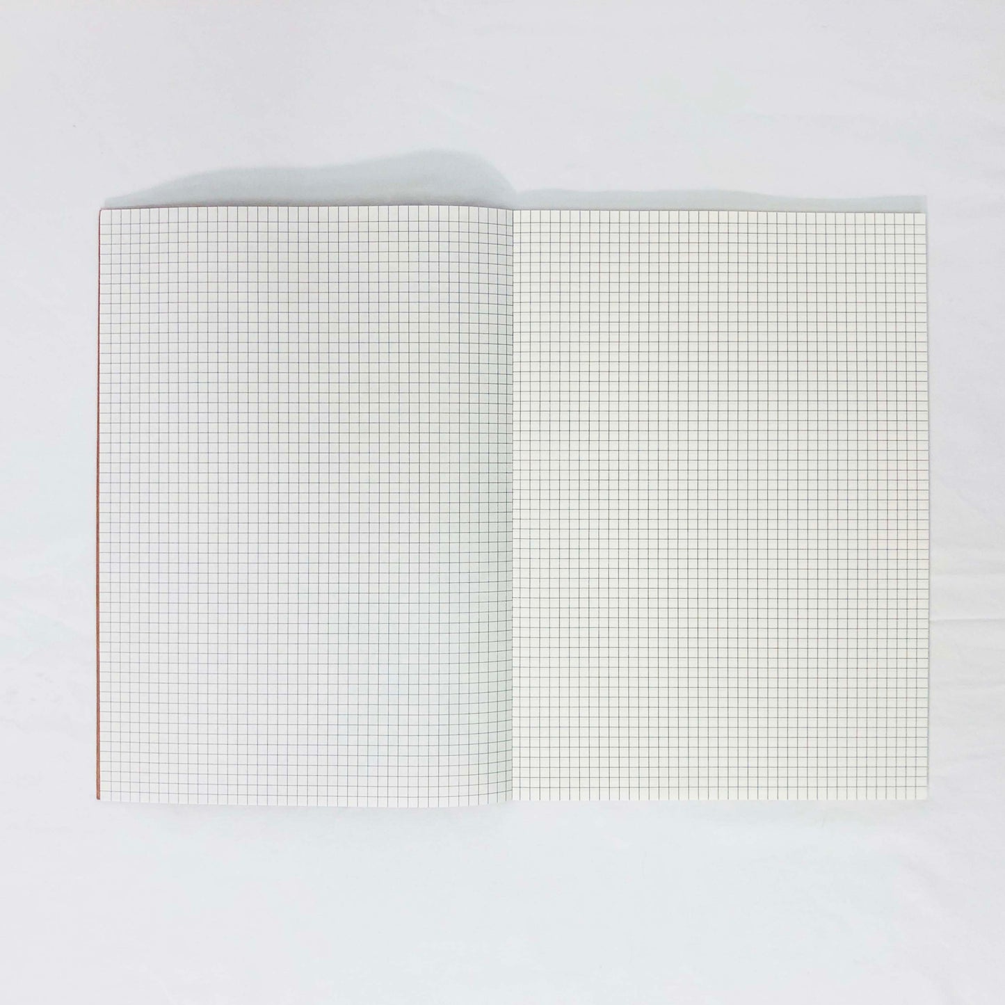 Brown Craft Grid Notebook