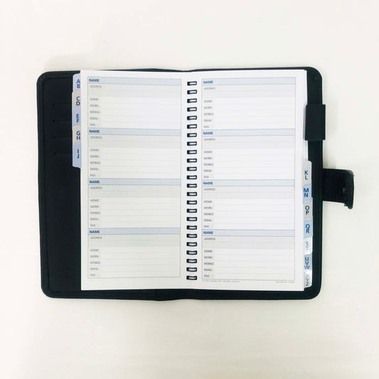 Small Black Address Book