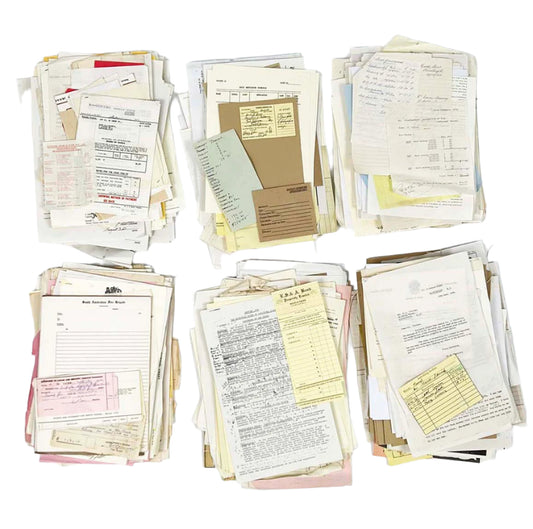 Vintage Paperwork Filler Lot