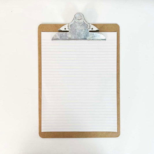 US Letter Clipboard