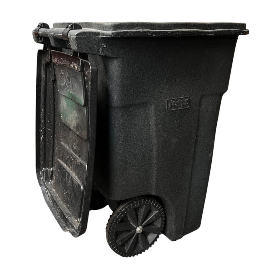 US Style Residential Roadside Rubbish Bin - Black (2 Avaialble)