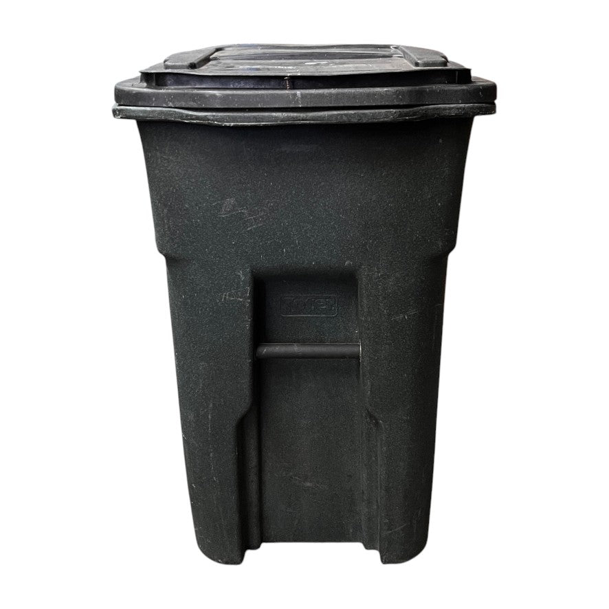 US Style Residential Roadside Rubbish Bin - Black (2 Avaialble)