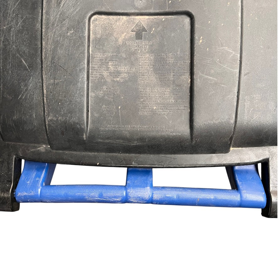 US Style Residential Roadsie Recycling Bin - Blue (2 Avaialble)
