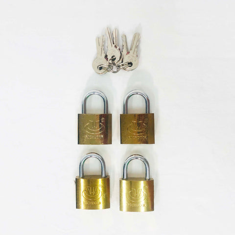 Set of Gold Richdoor Padlocks