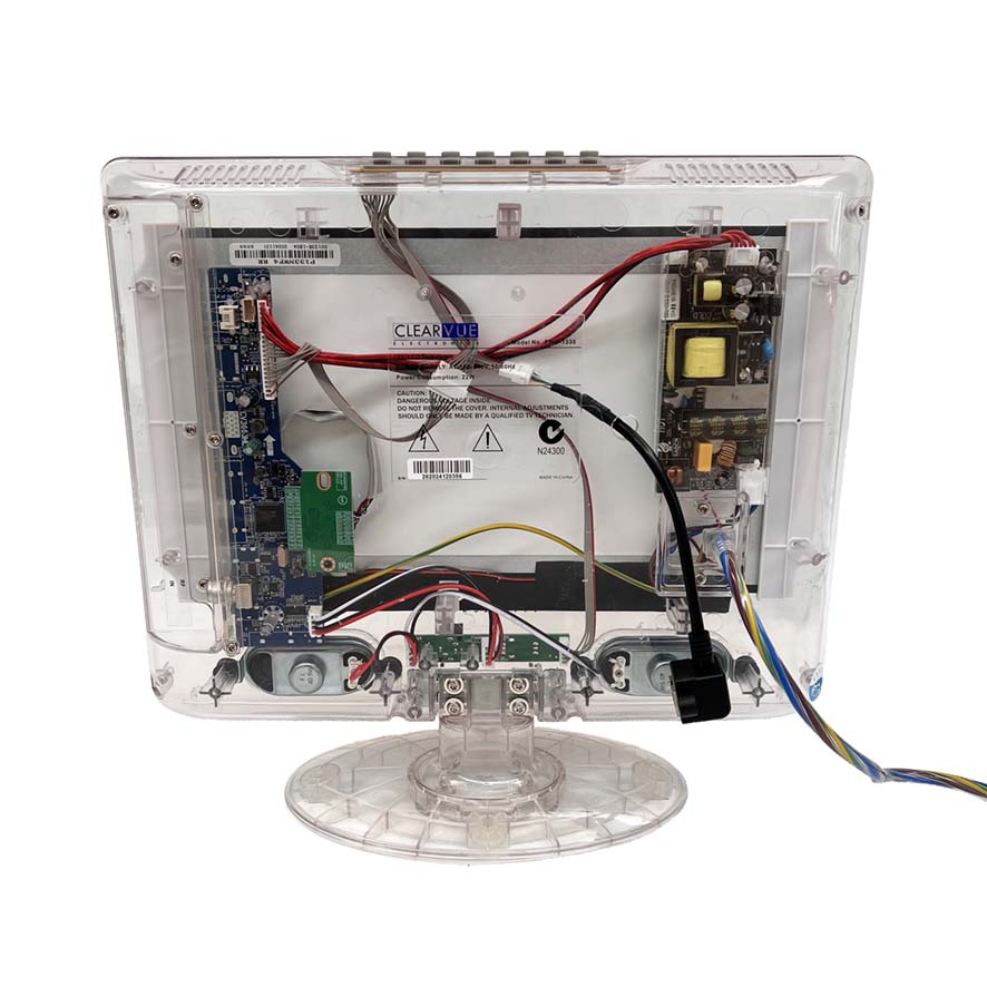 13" Clear Digital LED Television (Prison Issue)