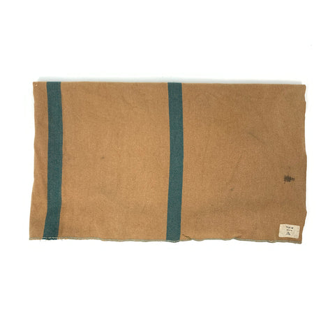 Brown with Green Stripe Woolen Blankets (Style 3)