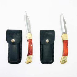 Folding Knife & Pouch with Matching Blunt