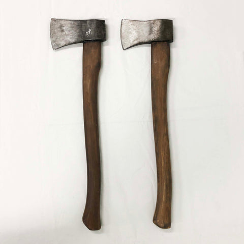 Wooden Axe & Matching Safe Soft Replicas