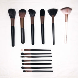 Set of Soft and Hard Make-up Stunt Brushes