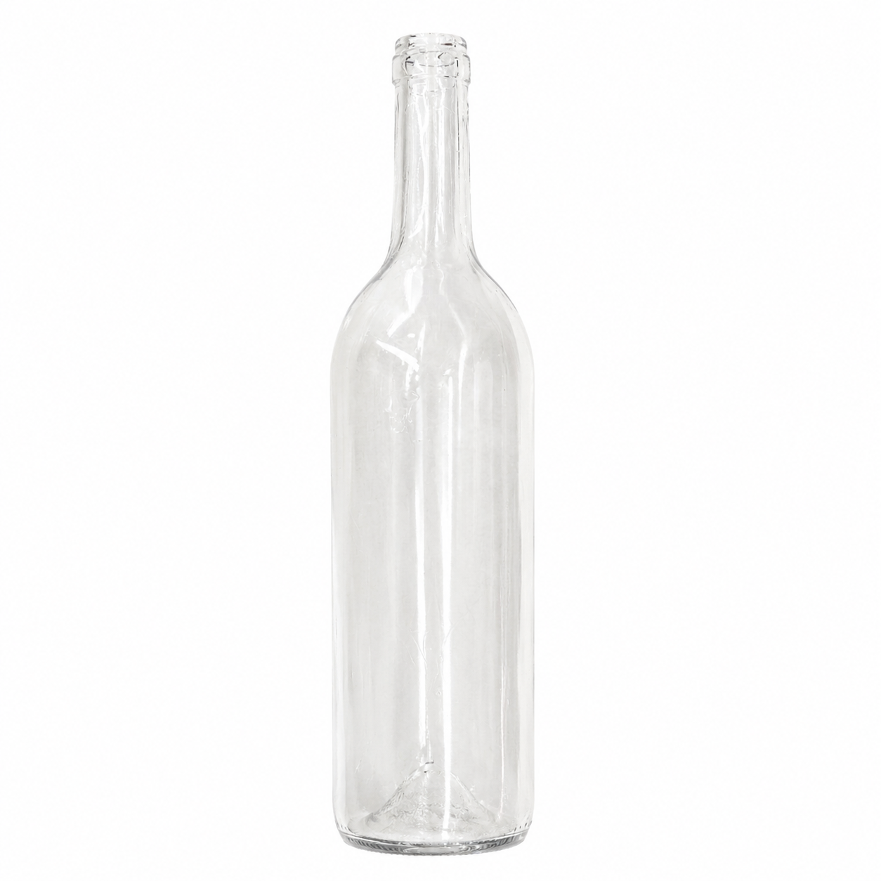 Breakaway Glass Wine Bottle - Bordeaux Style - (Green & Clear)