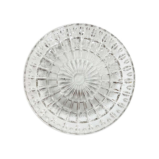 Faux Cut Crystal Breakaway Glass Ashtray