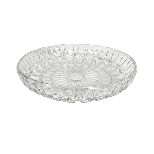 Faux Cut Crystal Breakaway Glass Ashtray