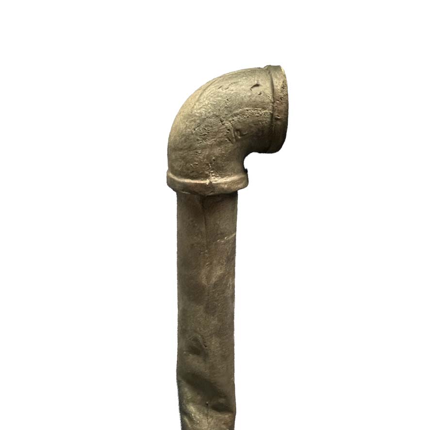 Soft Silver Metal Pipe