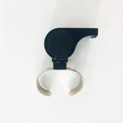 Finger Whistle in Black With Metal