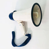 Small Megaphone in Blue and White