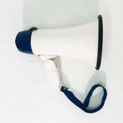 Small Megaphone in Blue and White