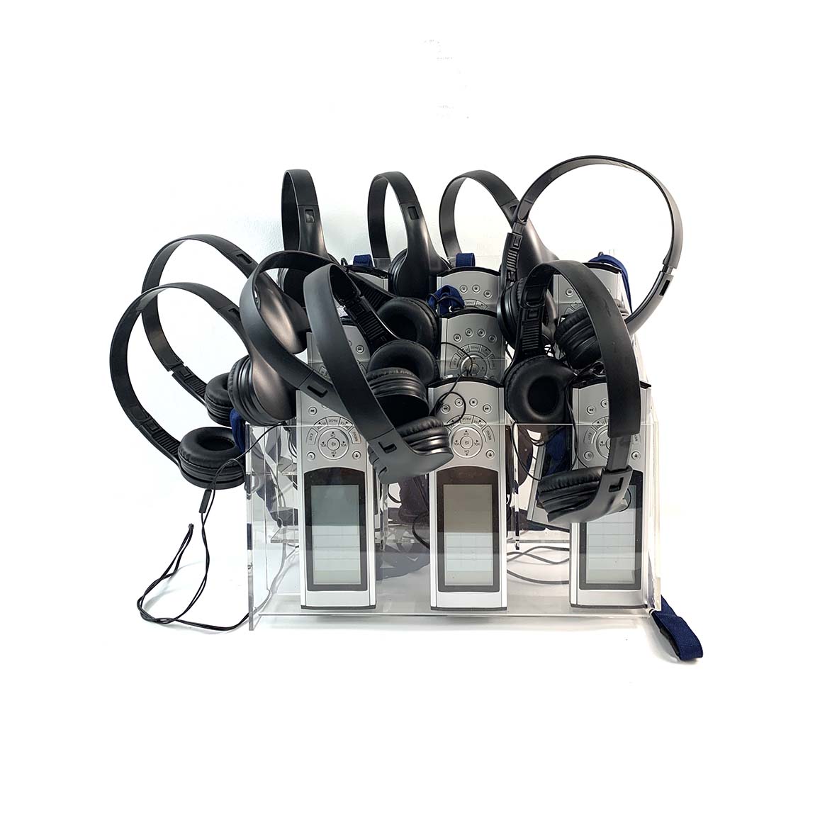 Museum Audio Guides & Headphones (Set of 14)