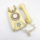 70's Cream Rotary Dial Wall Phone