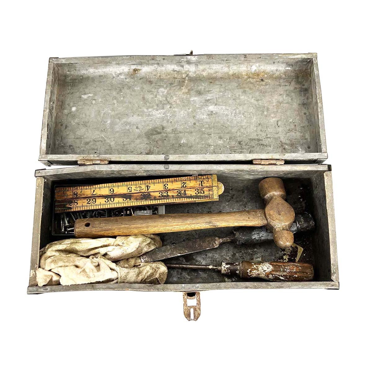 Vintage Silver Toolbox