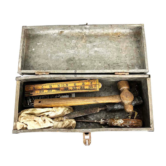 Vintage Silver Toolbox