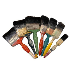 Used Painters Brushes - Set of 7