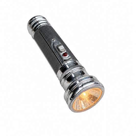 Silver Vintage Tiger Head Brand Torch