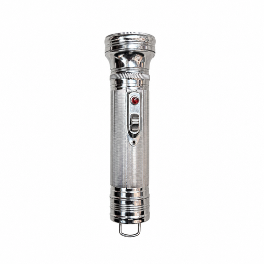 Silver Vintage Tiger Head Brand Torch