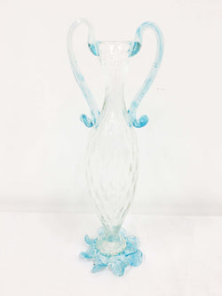 Glass Nautical Theme Vase