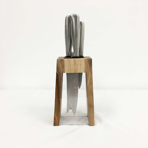 Wooden Knife Block