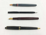 Vintage Ballpoint & Fountain Pens - Working - Set of 4