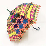 Embroidered Decorative Umbrellas - Set of 6