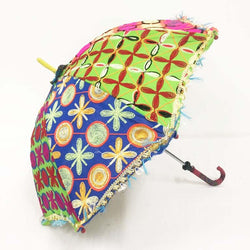 Embroidered Decorative Umbrellas - Set of 6