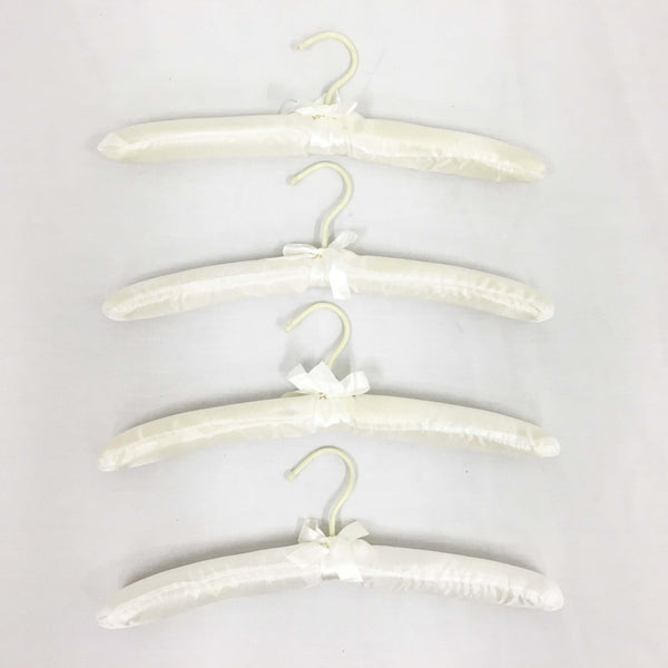 White Silk Coat Hangers