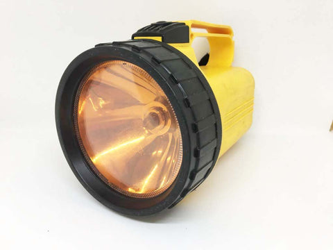 1990s Yellow Halogen Globe Torch