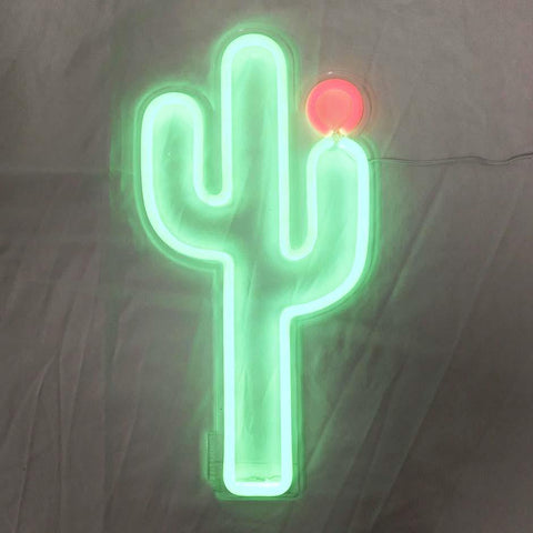 Neon led on sale wall light