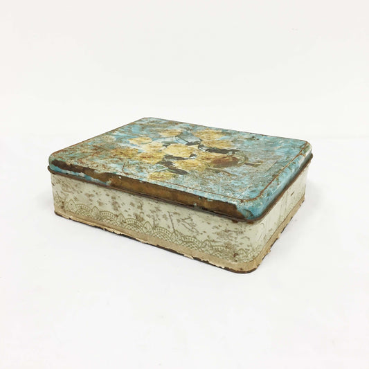 Vintage Rectangular Tin