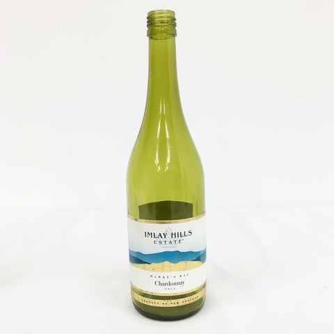 Chardonnay Wine Bottle - Cleared Graphic