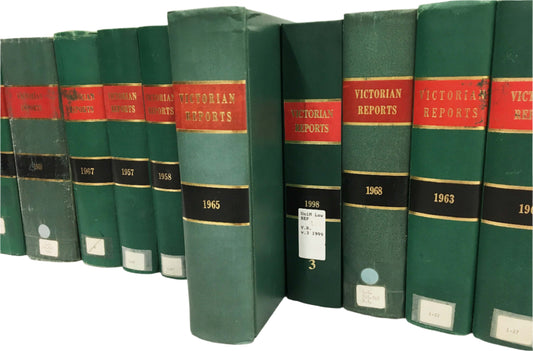 Victorian Report Books 1960s - Hired as a Set of 20