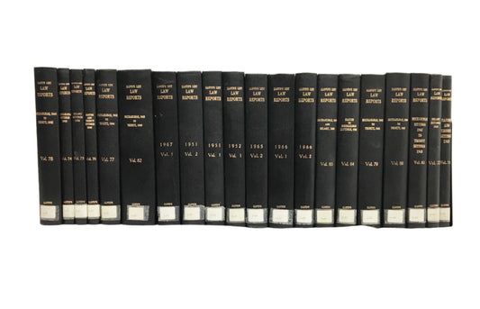 Lloyd's List Law Reports - Hired as a Set of 20