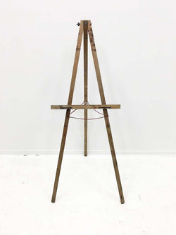 Aged Timber Artist Easel