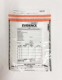 Evidence Bags - Orange (Various Sizes)