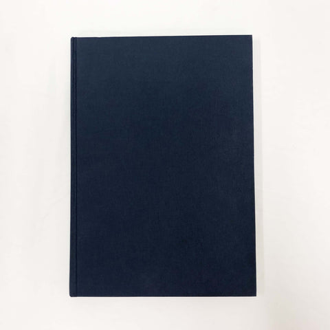 Navy Blue A4 Notebook