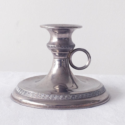 Silver Candle Holder