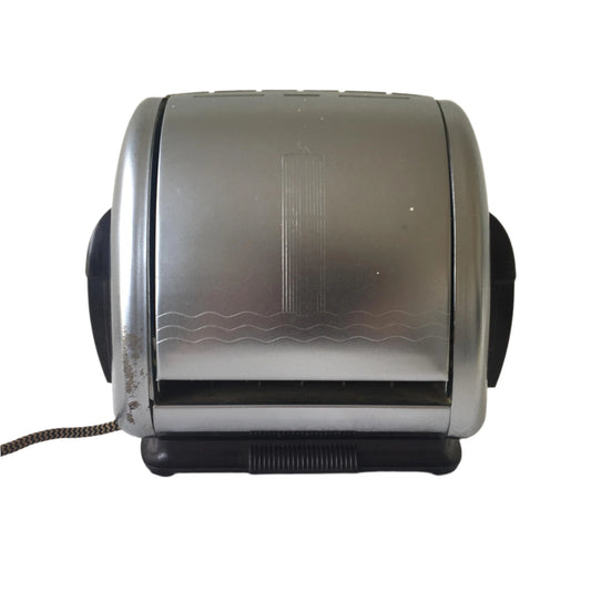 Vintage Chrome and Bakelite Toaster